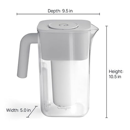 Culligan with ZeroWater Technology 10-Cup Water Filter Pitcher – Includes - Image 10