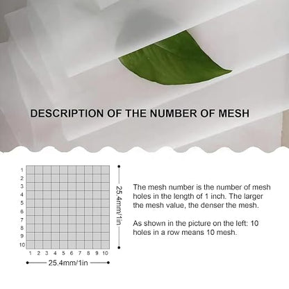 Nylon Mesh Fabric, 60 80 100 120 200 250 300 350 400 500 Mesh Filter, Reusable - Image 6