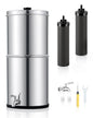 CO-Z Gravity-Fed Water Filter System, 2.25 Gallons Countertop Water Filtration by CO-Z