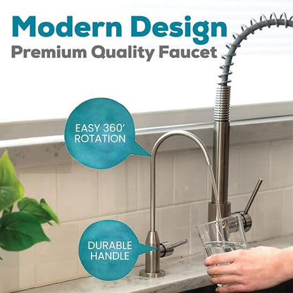 AquaTru Under Sink Alkaline RO Water Purifier | Certified 4-Stage Ultra Reverse - Image 2