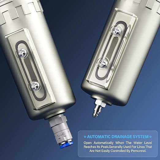 TAILONZ PNEUMATIC 1/2 Inch NPT 0-240PSI Industrial Grade 4 Stage Air Drying - Image 8