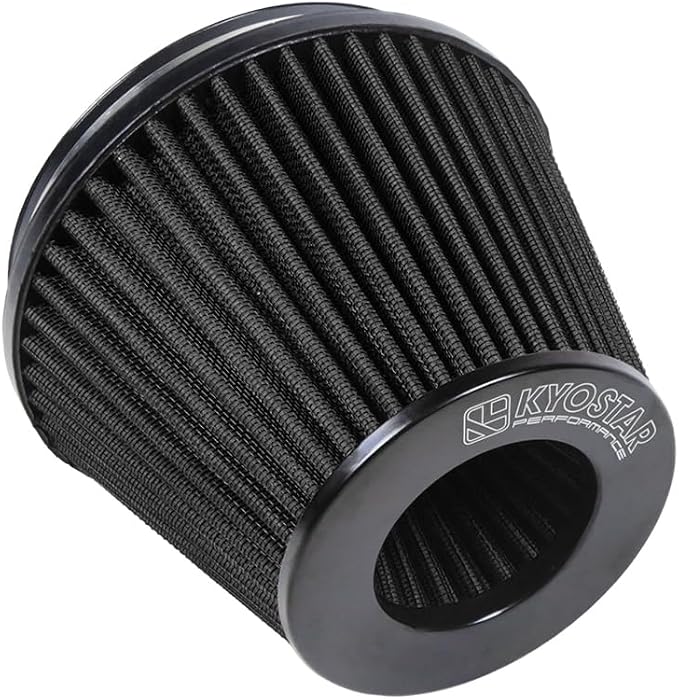 KYOSTAR Universal 6" High-Flow Air Filter, Reusable Cone Cold Air Intake - Image 7