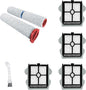 1 Set Main Brush + 4 PCS Filters + Cleaning Brush Replacement Parts Compatible by NUHFUFA