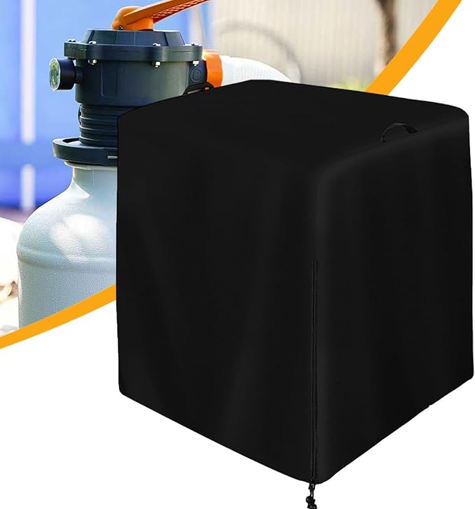 COVER - Sand Filter Pump Cover, Ground Mounted Heavy Duty Fabric Pool Pump - Image 9