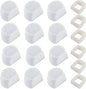 18PCS Carbon Filters and Foam Pre-Filter Replacement Set Compatible by MyfatBOSS