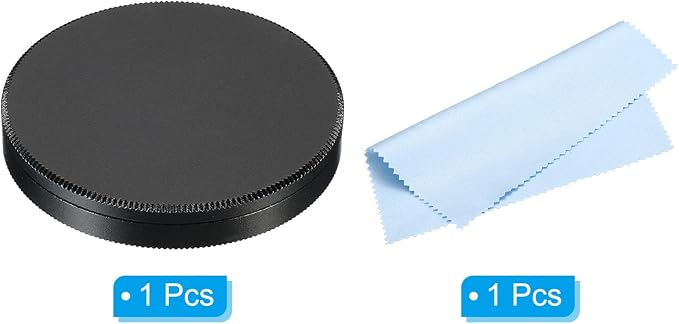 PATIKIL 49mm Lens Cap, Camera Lens Cap Cover Universal Lens Filter Stack Cap - Image 3