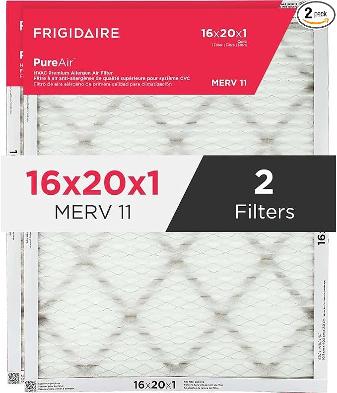 Frigidaire PureAir® 16" x 20" x 1" MERV 11 Air Filter by Frigidaire