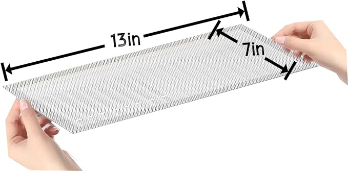 4-Pack White Strong Magnetic Vent Covers 7x13 Inch - Image 2