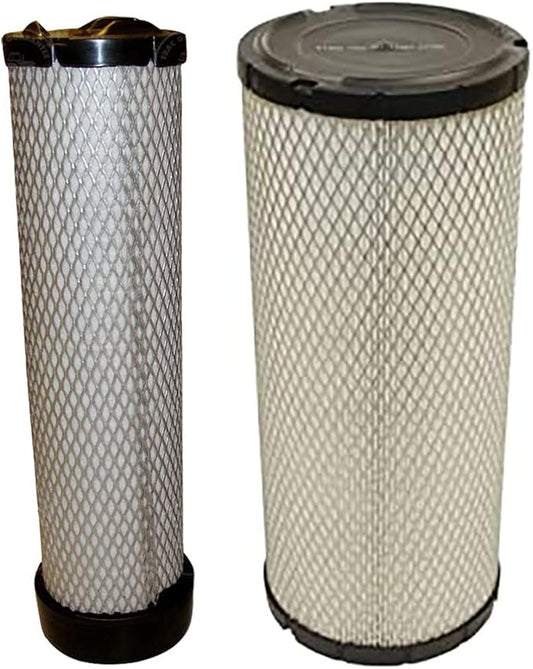 RAParts Air Filter Element Kit 600-185-1320 600-185-1310 Fits Komatsu D20A-7 by ReliableAftermarketParts
