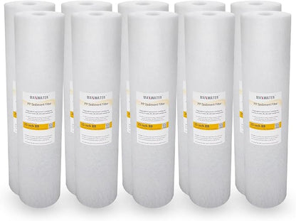 Max Water 5 Micron 20 x 4.5 Sediment Filter 20 inch Whole House BB Water - Image 2