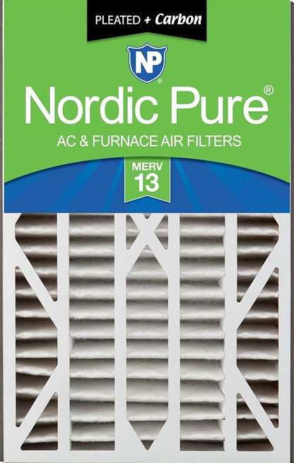 Nordic Pure 16x25x3 MERV 13 Plus Carbon Trion Air Bear Cub Replacement Air by NordicPure