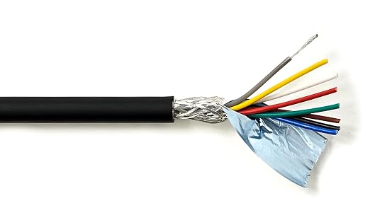8C 22AWG AMSB Shielded Cable Wire by KWANGIL