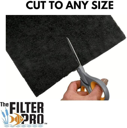 Carbon Fine Filter Media, 3/8" Thick, 6 Pack, Ponds or Water Gardens, Made in - Image 3