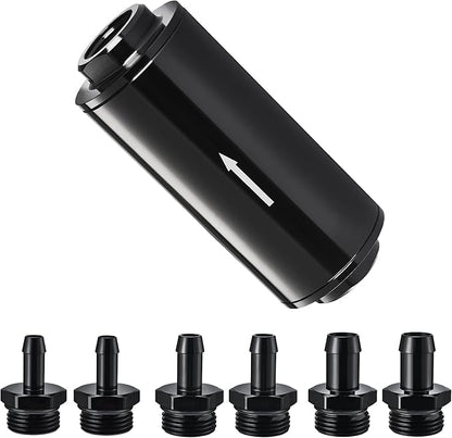 EVIL ENERGY Inline Fuel Filter 30 Micron by EVILENERGY
