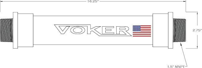Voker Holding Tank Vent Filter New Installation Kit - Image 5