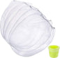 Paint Strainer Bags White Fine Mesh Filters Bag Bucket Elastic Opening Strainer by Boao