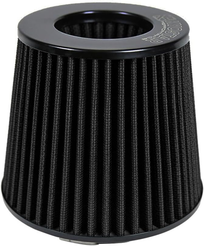 KYOSTAR Universal 3.5" High-Flow Air Filter, Reusable Cone Cold Air Intake by Kyostar