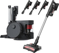 Yeedi C12 Combo Cordless Stick Vacuum & Robot & Mopping, All-in-one Cleaning Combot, with Dual Auto Self-Emptying, 10000Pa Suction & Lightweight, ZeroTangle Brush for Hard Floor, Carpet & Pet Hair
