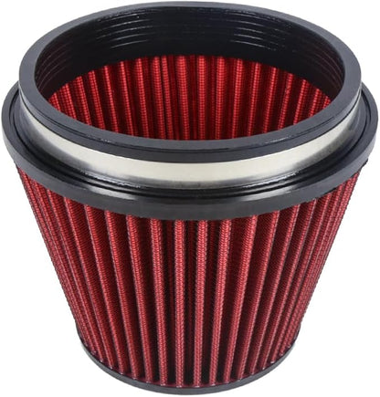 KYOSTAR Universal 6" High-Flow Air Filter, Reusable Cone Cold Air Intake - Image 6