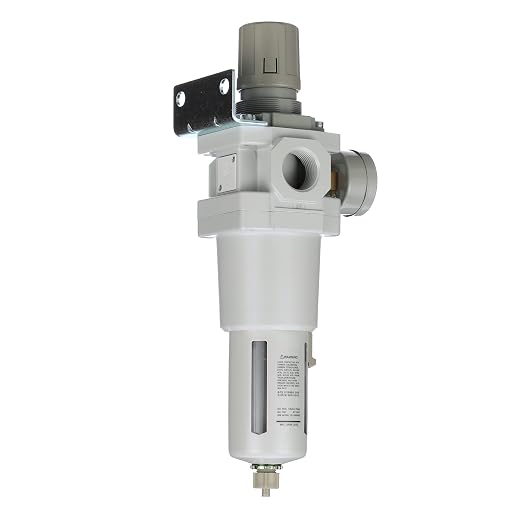 PneumaticPlus SAW600-N06BG Compressed Air Filter Regulator Piggyback Combo 3/4" - Image 5