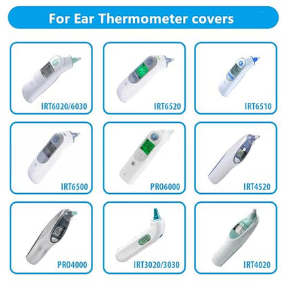 500X Ear Thermometer Probe Covers Lens Filters Refill Caps - Image 7