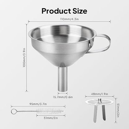 ELEGOO 3D Stainless Steel Funnel, Metal Funnel - Image 7