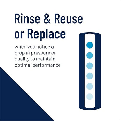 Pentair Pentek R50 Sediment Water Filter, Under Sink Pleated Polyester Filter - Image 2