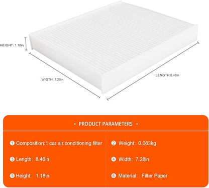 Original Equipment Manufacturer Cabin Air Filter Compatible - Image 6