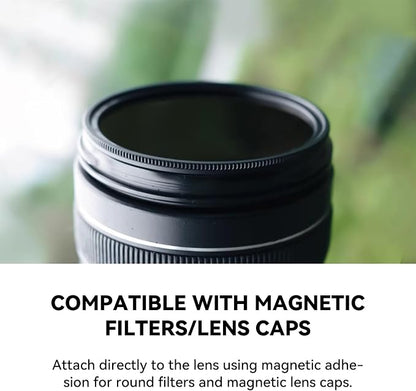 Kase 67mm Magnetic Adapter Ring, Aviation Aluminum 0.5s Snap-On Frame - Image 4