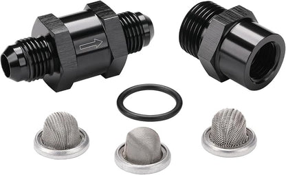 6AN Inline Fuel & Oil Feed Filter Set by Podavelle