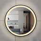 Bathroom Mirror, Round Illuminated LED by Unknown