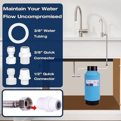 H&G Lifestyles Under Sink Water Filter System, Bad Taste & Odor, - Image 5