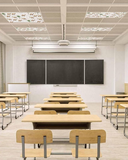 Fluorescent Light Covers for Ceiling Lights Desert Camel Magnetic Light Filters - Image 4