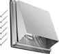 Upgraded 4" Stainless Steel 304 Dryer Vent Cover Outdoor by QWENETO