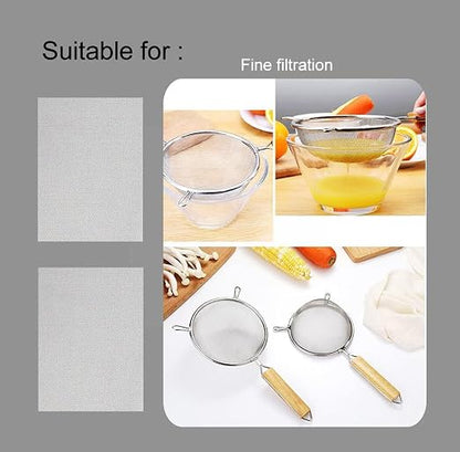 2Pcs 200 Mesh 304 Stainless Steel Fine Pollen Screen Filtration Woven Wire Mesh - Image 4