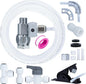 Refrigerator Water Line Kit Connection and 1/4 Compression Ice Maker by Unknown