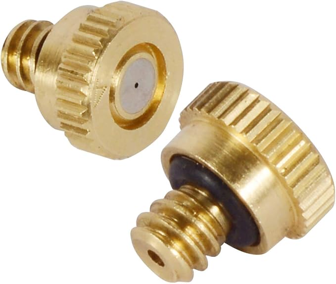 KUWAN 0.016" Orifice Thread UNC 10/24 Brass Misting Nozzles Low Pressure - Image 4
