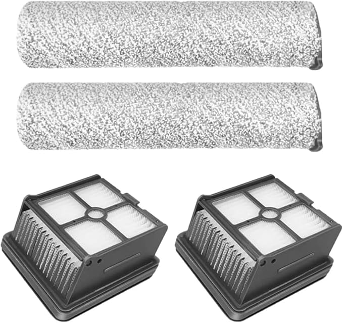 Hand-held Floor Scrubbers Roller Brush Hepa Filter Parts。Compatible by Unknown