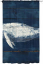 Sheer Curtains 84 Inches Long, Summer Whale Semi Sheer Curtains Light Filtering by Unknown
