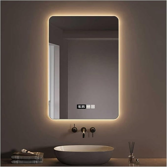 Bathroom Mirror with LED Lights，Bathroom Led Mirror ，LED Mirror by ZXCASDF