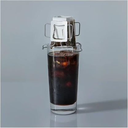 1x Coffee Filter Holder Portable Reusable Outdoor Tea Filters Dripper Baskets - Image 5