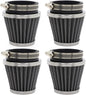 4x 54MM Air POD Filters For Kawasaki KZ KZ750 KZ1000 KZ1100 GPZ750 ZX900 Suzuki by JIK