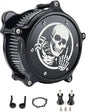 Air Filter Intake Filter System Kit Cnc Cut Air Cleaner Chrome Filter Kit by Unknown