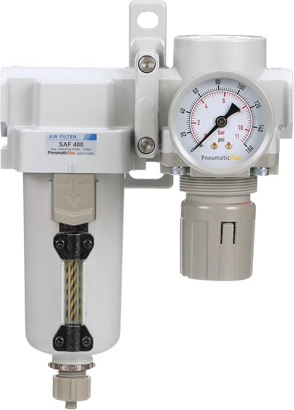 PneumaticPlus SAU420-N06G-MEP Compressed Air Filter Regulator Combo 3/4" NPT - Image 2
