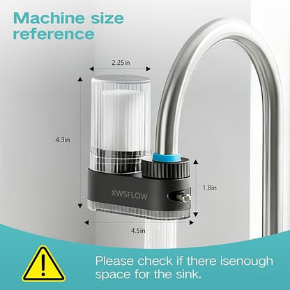 Faucet Filter with 2 Filter cartridges - Image 3