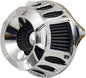 Air Cleaner Harley Filter Motorcycle Intake CNC Cut Kit Chrome by Unknown