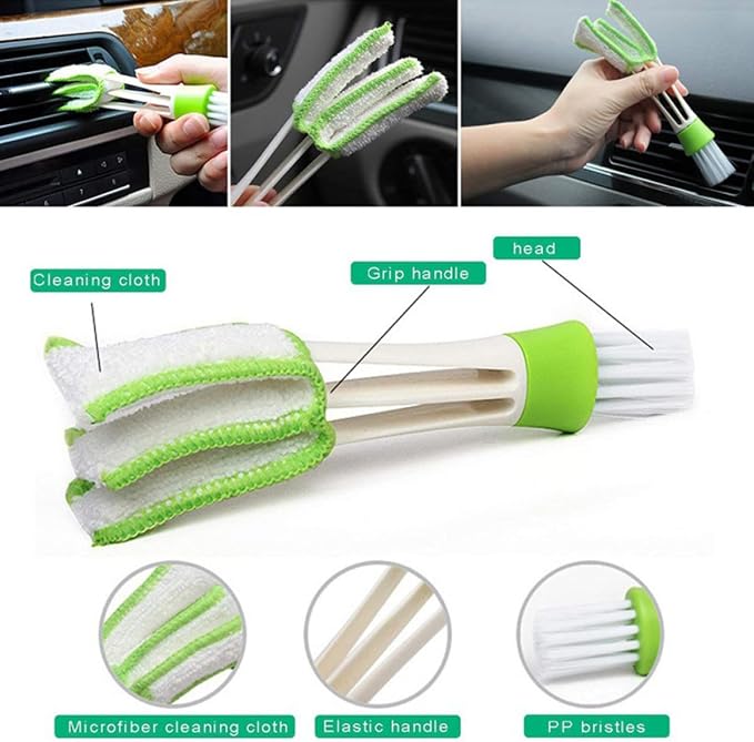 Window Groove Cleaning Brush Set 8pcs - Image 9
