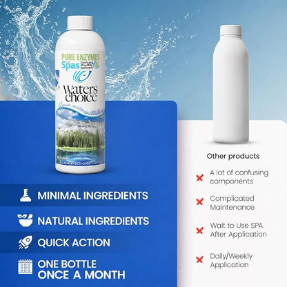 Waters Choice Complete Hot Tub Chemicals 3-Month Starter Kit-All-in-One Water - Image 6