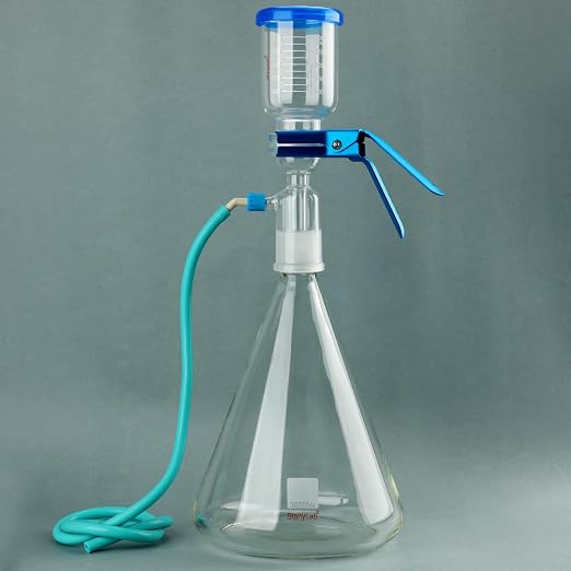stonylab Glass Filtration Apparatus, Borosilicate Glass Vacuum Filtration - Image 5