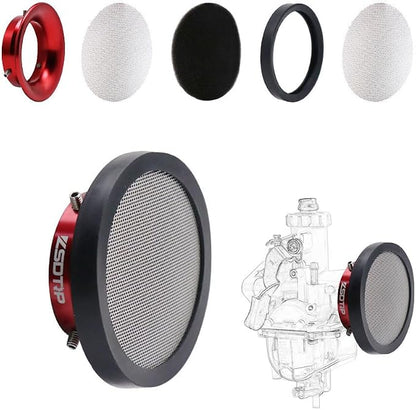 Carburetor Carb 40mm Velocity Stack Air Filter Cleaner Modified Trumpet by ZSDTRP